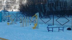 Площадка для воркаута в городе Мурманск №2052 Средняя Советская фото